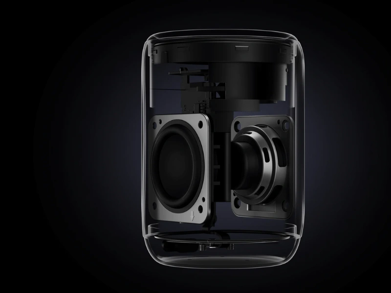 Vďaka dvom symetrick&yacute;m meničom si na reproduktore Xiaomi Bluetooth Speaker Mini m&ocirc;žete vychutnať priestorov&yacute; zvuk.