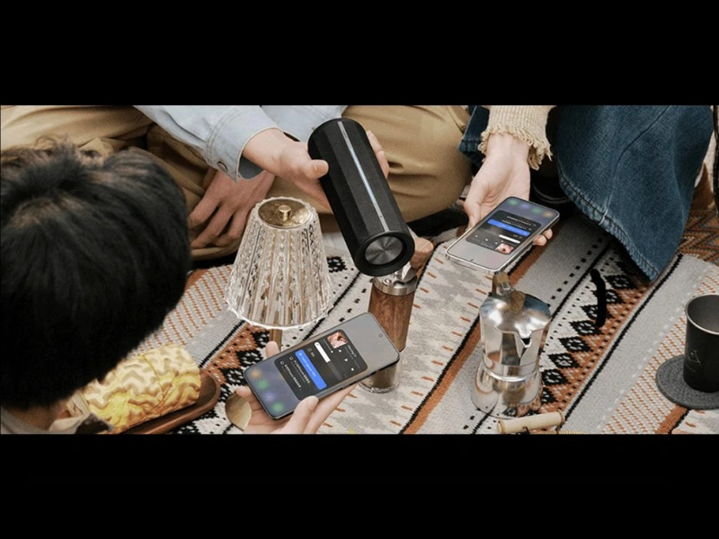 Vďaka NFC čipu môžete reproduktor Xiaomi Bluetooth Speaker pripojiť bez čakania.