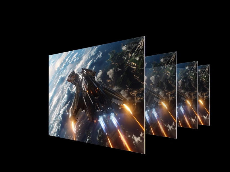 V režime Game Boost sa obnovovacia frekvencia telev&iacute;zora Xiaomi TV S Mini LED 98 2026 zv&yacute;&scaron;i na 288 Hz.