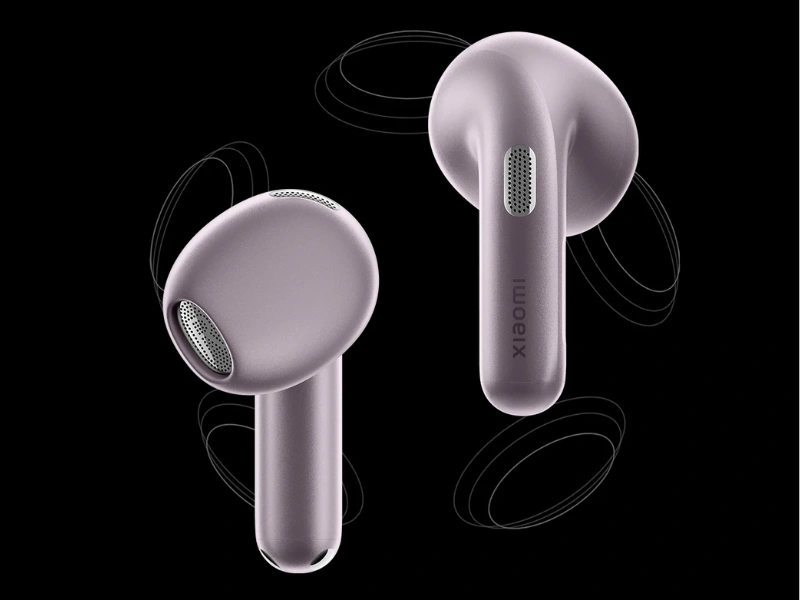 Bezdrôtové slúchadlá Xiaomi Buds 6 Nebula Purple majú 360° priestorový zvuk.