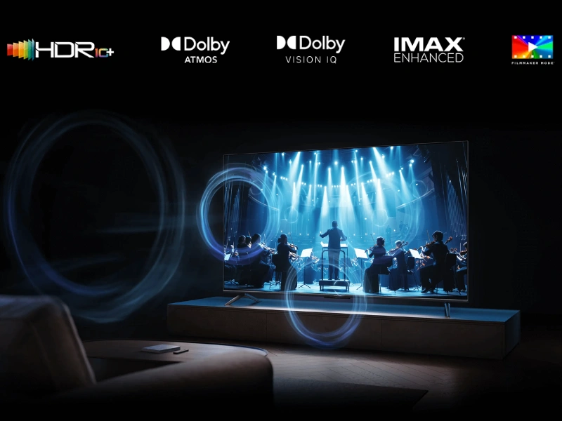 Dolby technológie v Televízore Xiaomi TV S mini LED vám ponúknu dokonalý domáci kinozážitok.