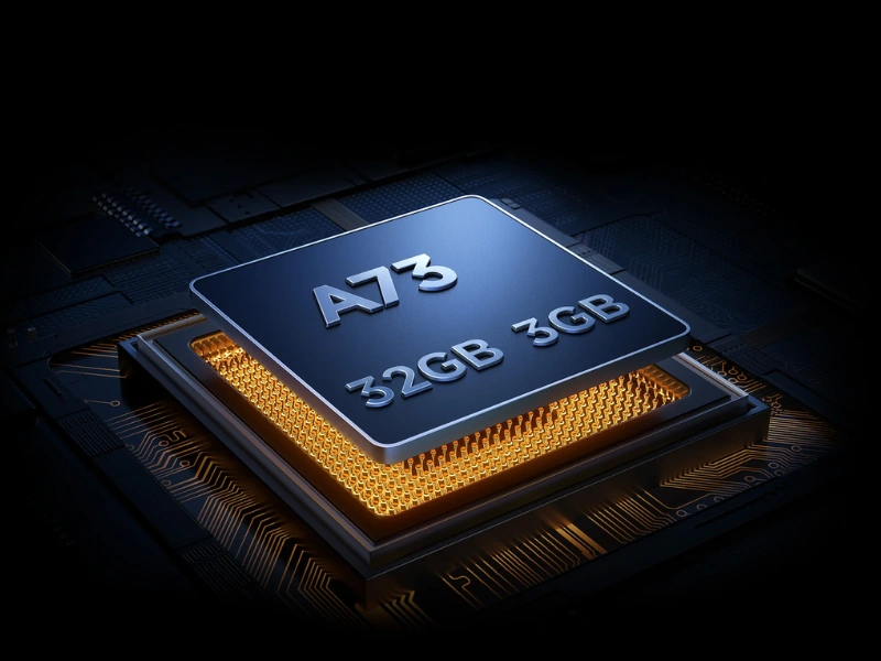 Televízor Xiaomi TV S mini LED v sebe ukrýva výkonny procesor Cortex A73.