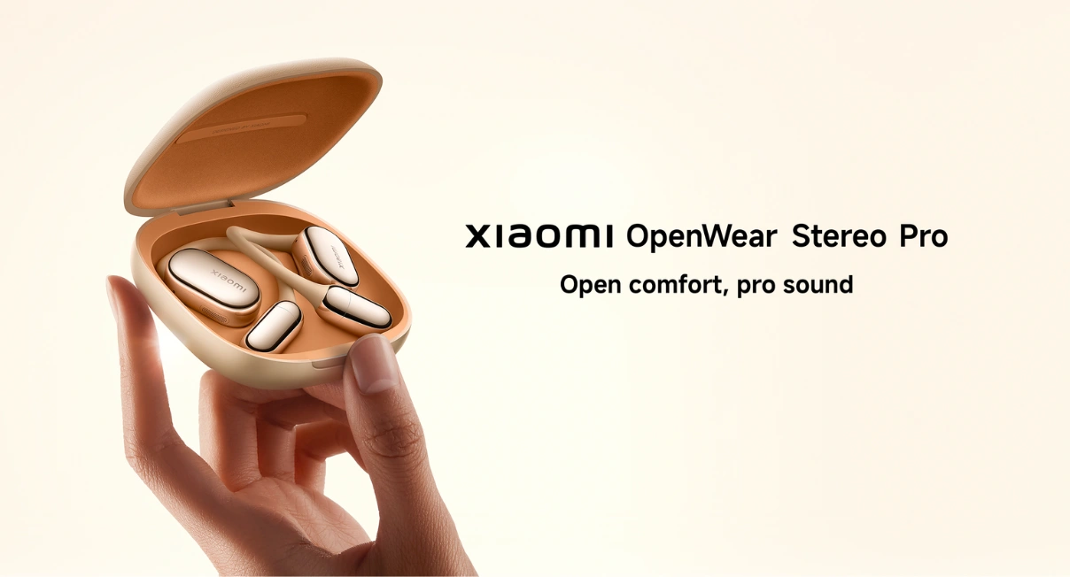 Vychutnajte si dokonalú hudbu so slúchadlami Xiaomi OpenWear Stereo Pro