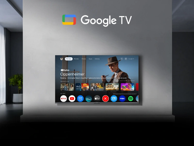 S TV A Pro 43U a službou Google TV™ máte prístup k nekonečnej studnici vašej obľúbenej zábavy.