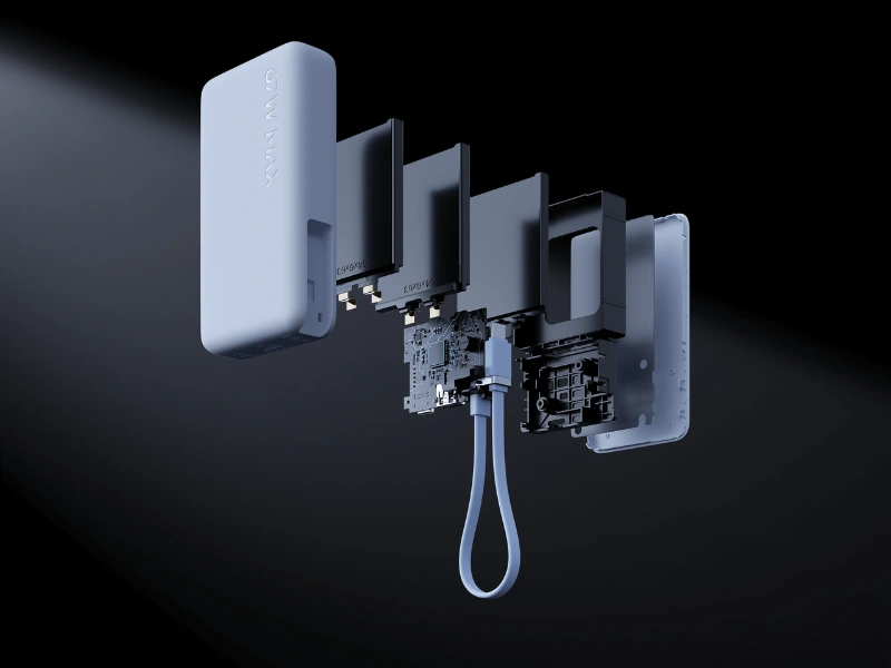 9-vrstvová ochrana powerbanky Xiaomi 67 W 10 000 je zárukou bezpečného používania.