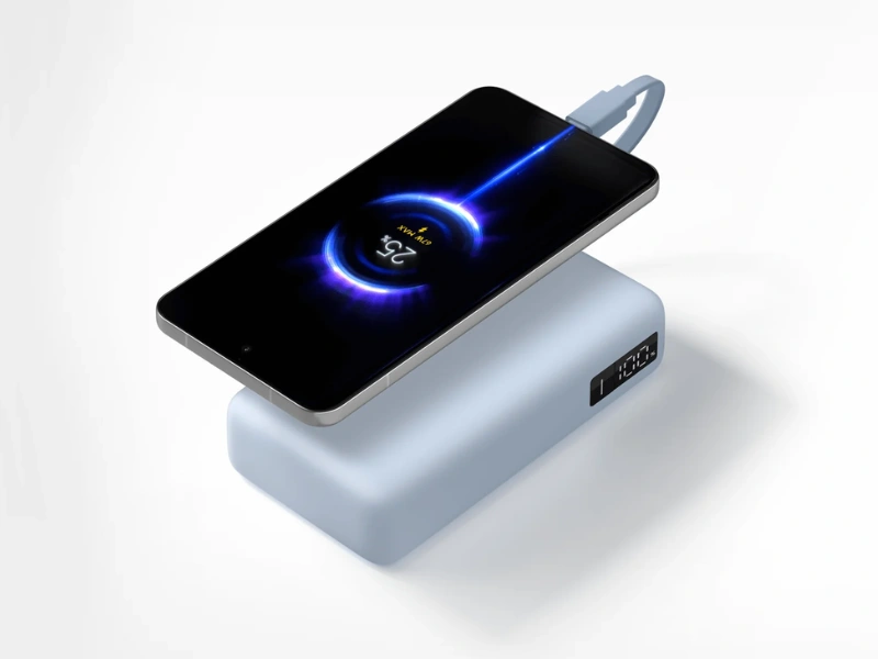 S powerbankou Xiaomi 67 W 20 000 máte dostatok energie pre svoje zariadenia na niekoľko dní.