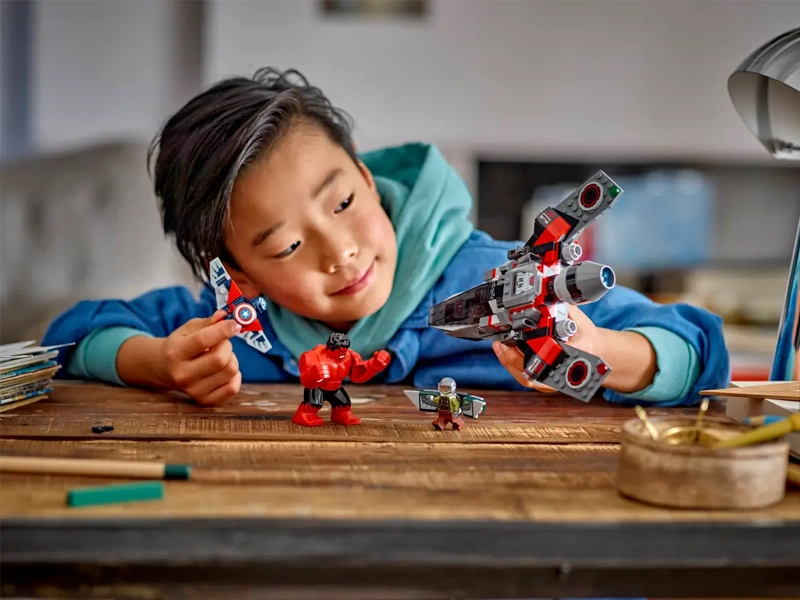 LEGO Marvel 76292 Kapitán Amerika vs.Hulk