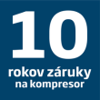 K spotrebiču Beko B5RCNA365HW1 si nájdete aj 10 ročnú záruku na kompresor.