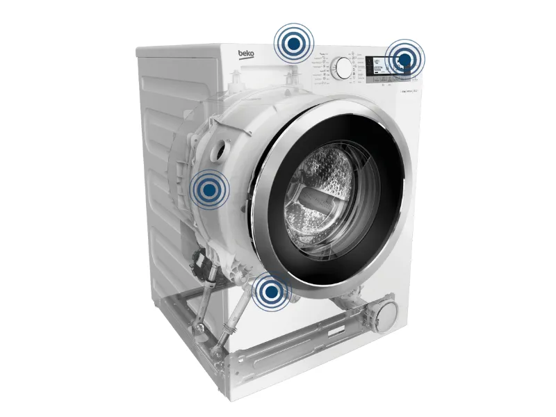 SMART a úsporne vďaka Optisense v Beko BM3WFU4941WW