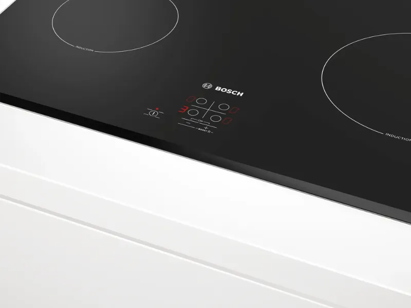 Sklokeramická varná doska Bosch PKE61RAA2E s ovládacím panelom TouchSelect Basic vám ponúkne presne ten komfort, ktorý hľadáte.
