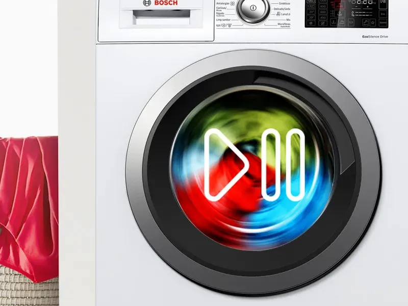 Bosch WAN24266BY umožní vám pridať prádlo počas prania