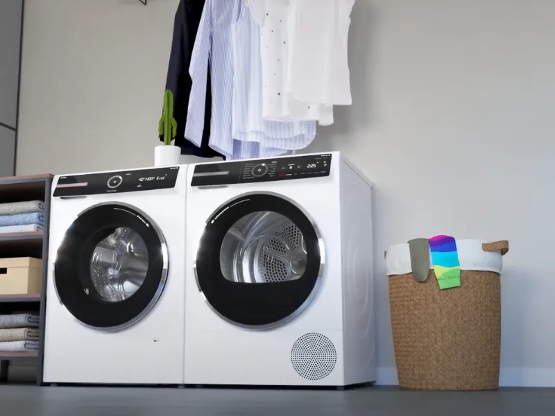 Funkcia Auto Dry Bosch WNG254A0BY dokonale vysuší prádlo