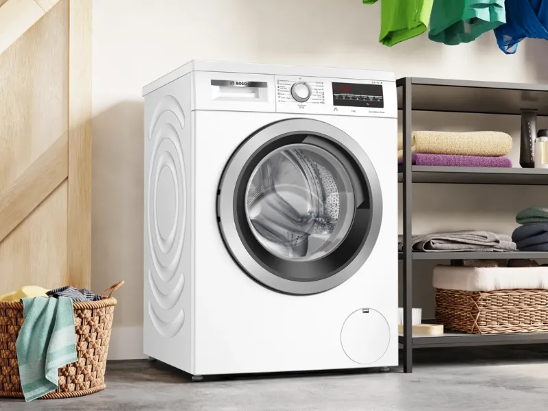 Technologia bithermic práčky Bosch WUU28T62BY dokáže ušetriť až 60% energii.