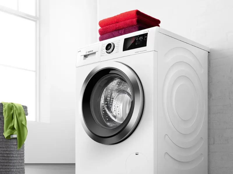 Eco Silence Drive™ motor práčky Bosch WUU28T62BY prináša tichú prevádzku a spoľahlivosť.