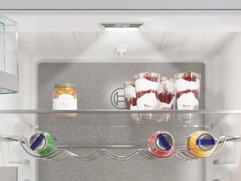 No Frost systém chladničky Bosch KGN362IBF vás oslobodí od manuálneho odmrazovania.