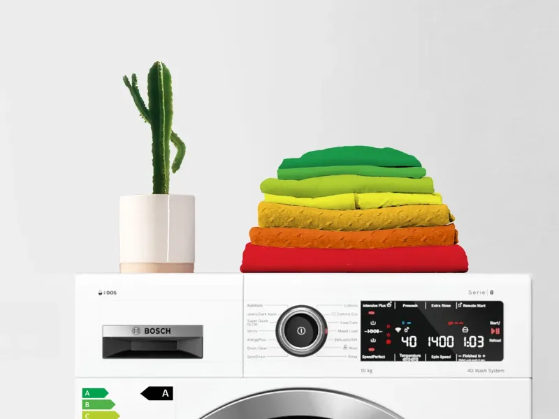 Práčka Bosch WAN28164BY má vynikajúcu spotrebu vody a elektriny.