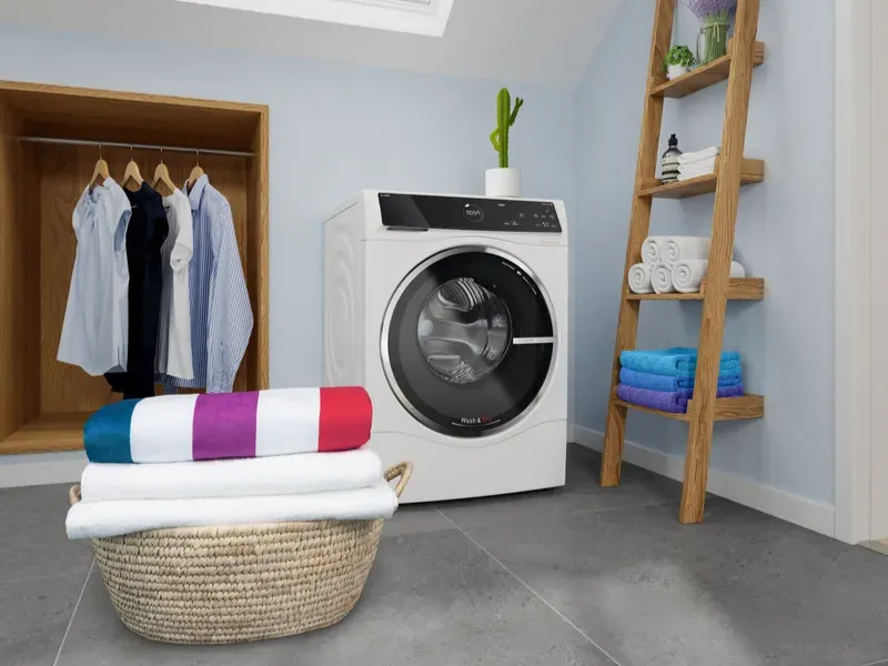 Práčka so sušičkou Bosch WNG24401BY vyperie a usuší až 1 kg mierne znečistenej bielizne už za 60 minút.