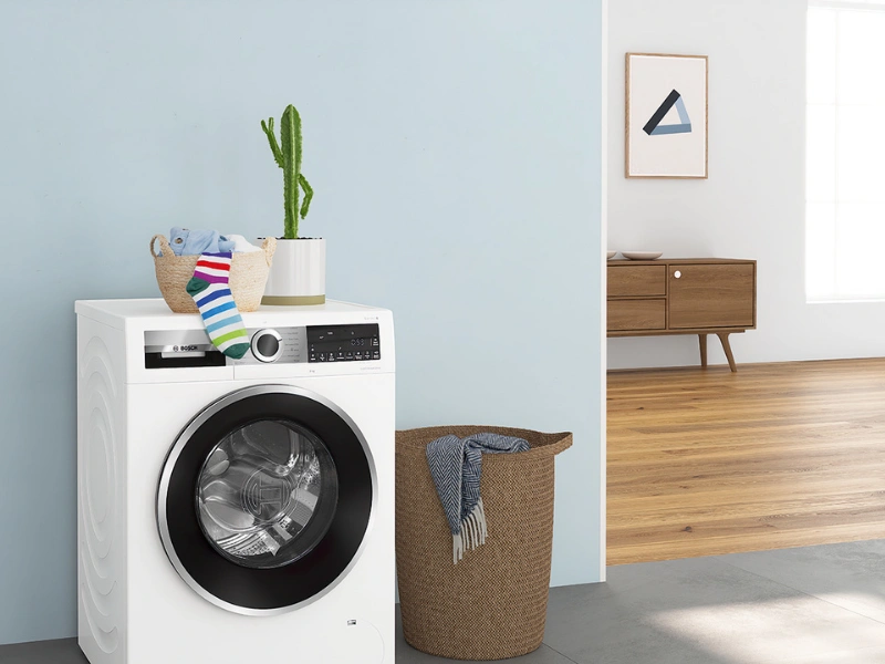 Vďaka technológii Active Water Plus práčka Bosch WGG244Z9CS automaticky detekuje presné množstvo bielizne a následne upraví spotrebu vody.