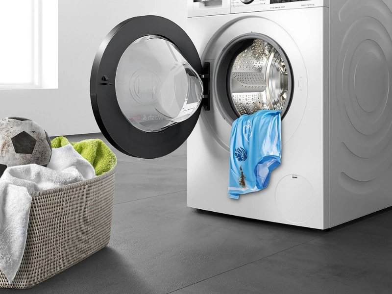 Syst&eacute;m Anti Stain Removal automaticky upravuje teplotu, pohyb bubna a dobu pl&aacute;kania, vďaka čomu si pr&aacute;čka pr&aacute;čky Bosch WGJ244A2BY porad&iacute; so 4 najodolnej&scaron;&iacute;mi &scaron;kvrnami, ako s&uacute; tie od masla alebo oleja, červen&eacute;ho v&iacute;na, tr&aacute;vy a krvi.
