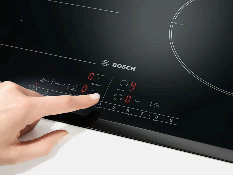 Aktiváciou funkcie QuickStart doska Bosch PUE61RBB5E zapne príslušnú varnú zónu.