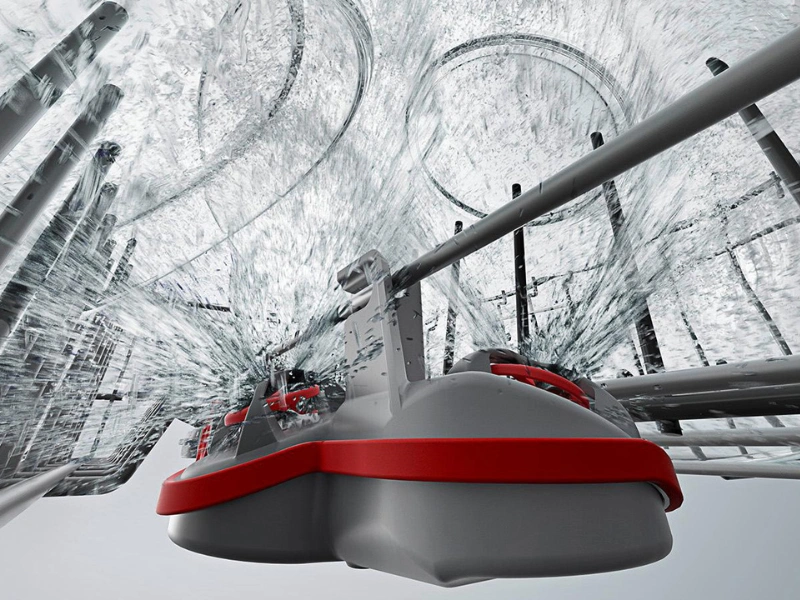 Umvačka riadu Bosch SMD8YCX04E so svojou Extra Clean Zone odstrni aj mastn a zaschnut zvyky jedla.