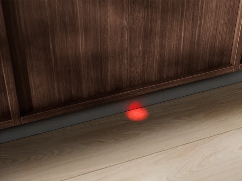 Electrolux EEG62310L vám dá vedieť o stave prebiehajúceho programu vďaka signalizácii Beam on floor.