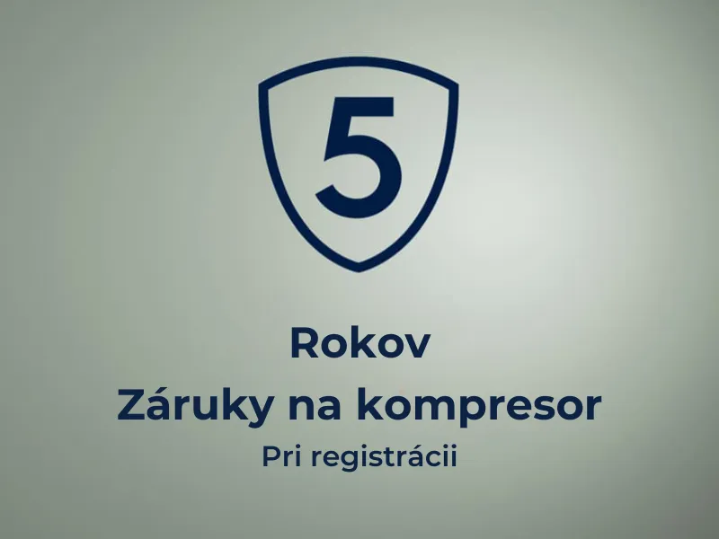 Zaregistrujte chladničku Electrolux LXB1SE11W0 pre 5 ročnú záruku na kompresor.