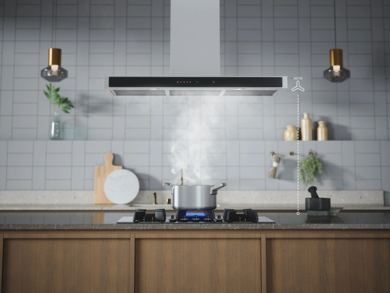 Funkcia Hob2Hood® ho bezdrôtovo pripojí a automaticky upraví výkon podľa zvolenej teploty na varnej doske Electrolux KGG753753K.