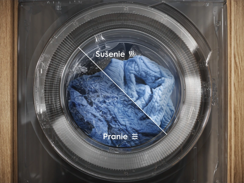 Vďaka funkcii DualCare® sa prací program v práčke Electrolux EW7W4402C prispôsobí na mieru každej tkanine.