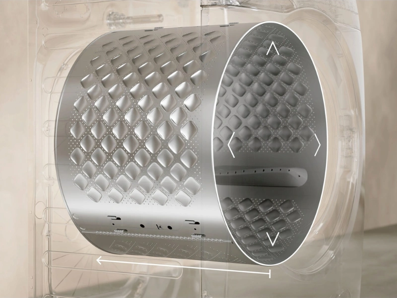 Bubon Care XL v práčke Electrolux EW7W4402C ponúka dostatok priestoru a chráni bielizeň pred poškodením.