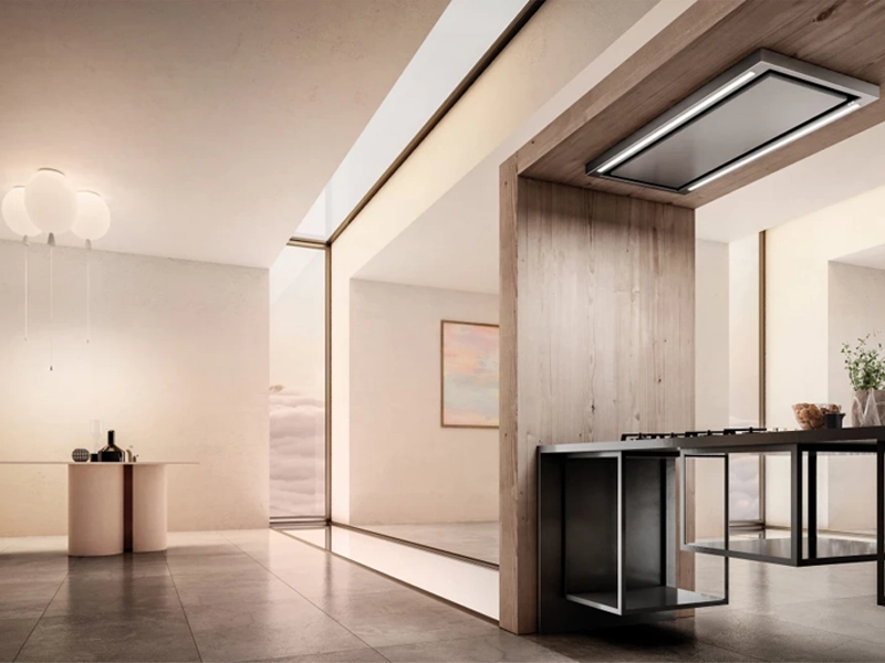 CLOUD SEVEN inox + white Elica odsávač pár 90 cm.