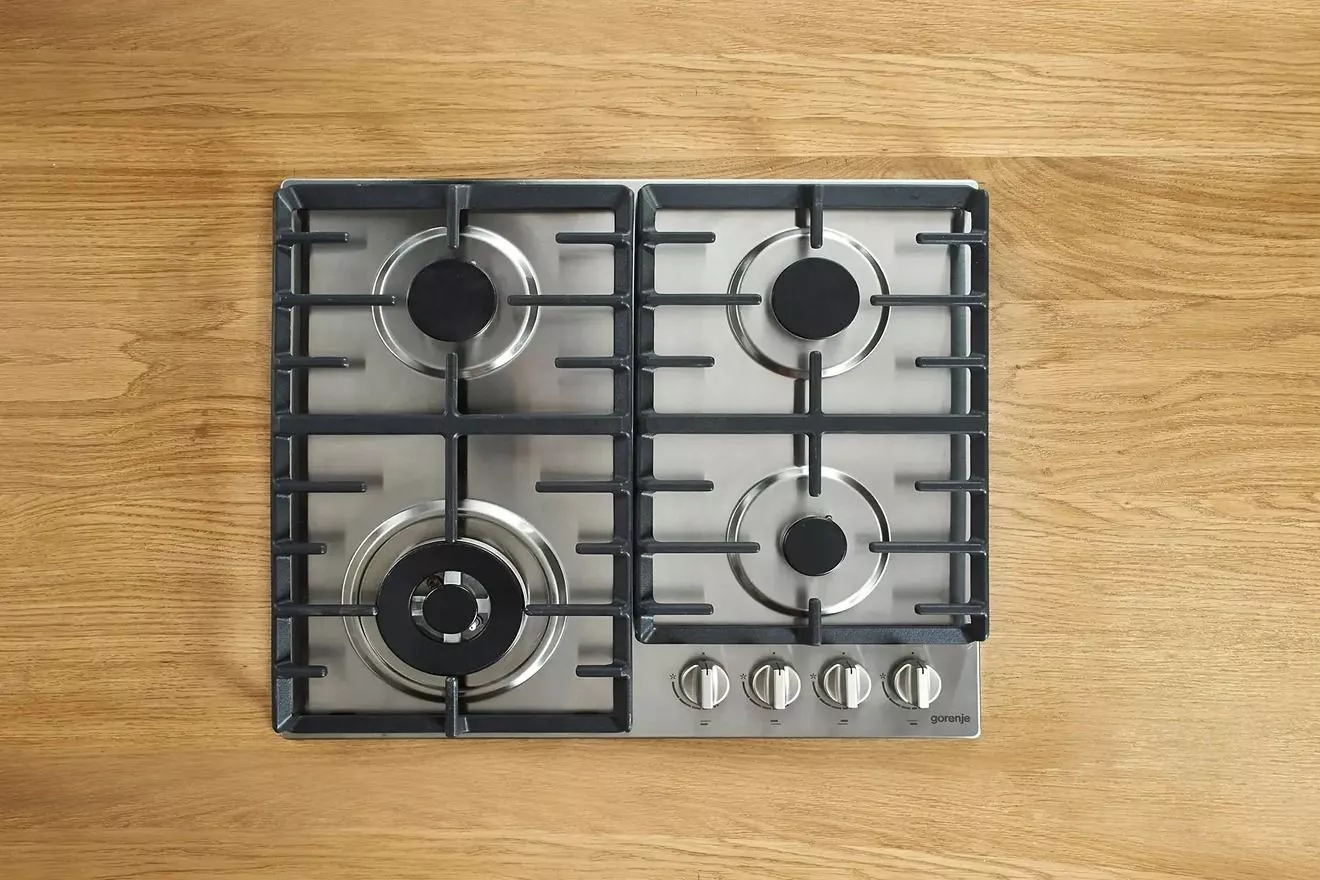 Plynová varná doska Gorenje s liatinovými mriežkami