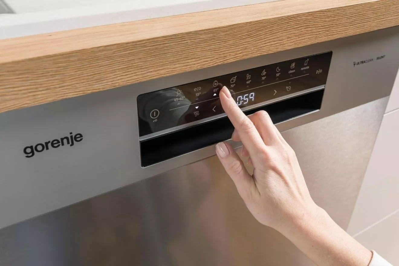 Umývačka riadu Gorenje s programom umývanie 1 hodinu