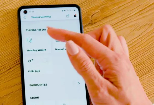 ConnectLife - asistent pri praní