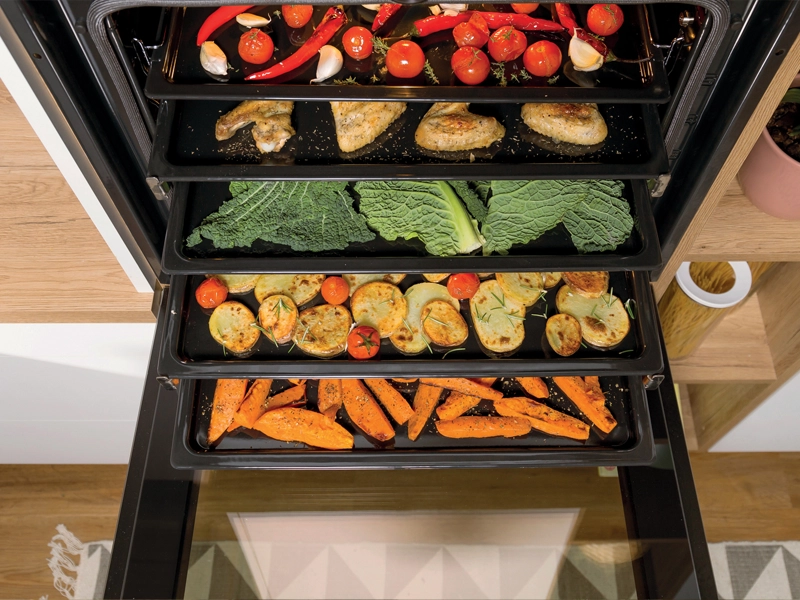 viacúrovňové pečenie