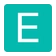 Ikona energetická trieda e