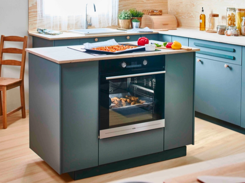 Vďaka 4 sklám a reflexnej vrstve sú dvierka rúry Mora Mora VTPS 545 BX bezpečné na dotyk