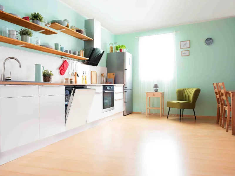 Automatické otváranie dvierok umývačky MORA SM 643C3 W dosiahnete suchý riad bez plytvania energiou