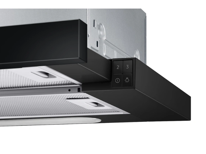 Digestor Samsung NK24M1030IS/UR má k dispozícii tri stupne odsávania.