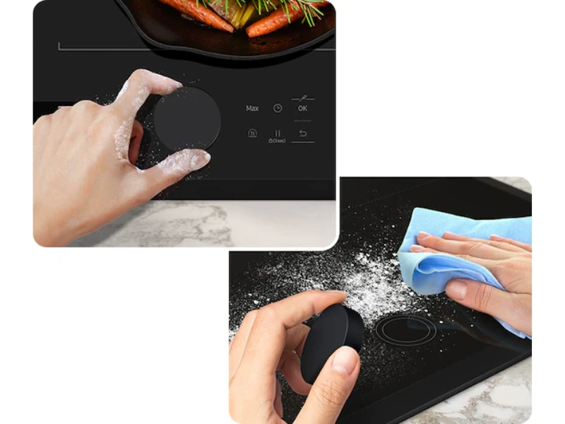 Varná doska Samsung NZ64B7799GK/U2 disponuje odoberateľným magnetickým ovládačom.