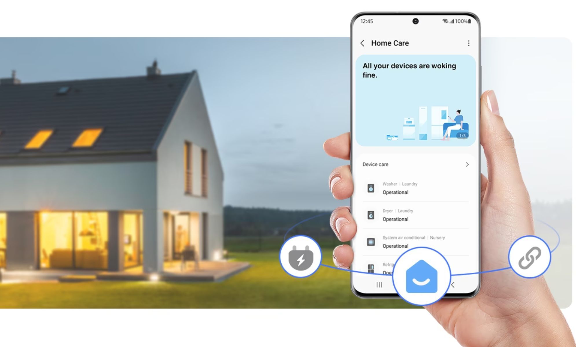 SmartThings Home care