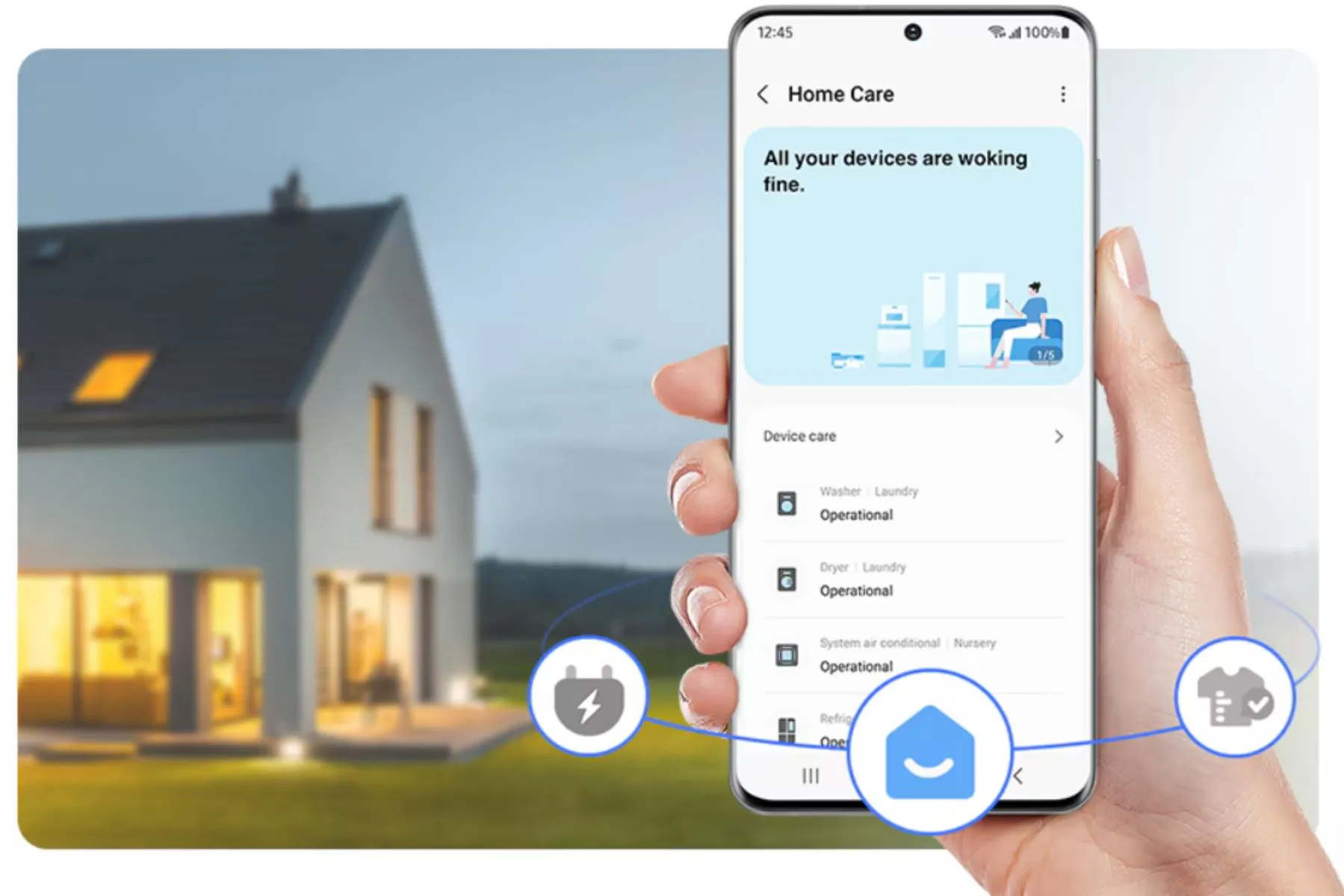 SmartThings Home care