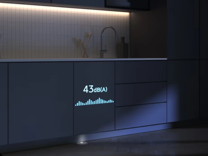 Umývačku riadu Samsung DW60DG770B00U1 s programom Extra Silence pracuje v mimoriadne tichom režime.