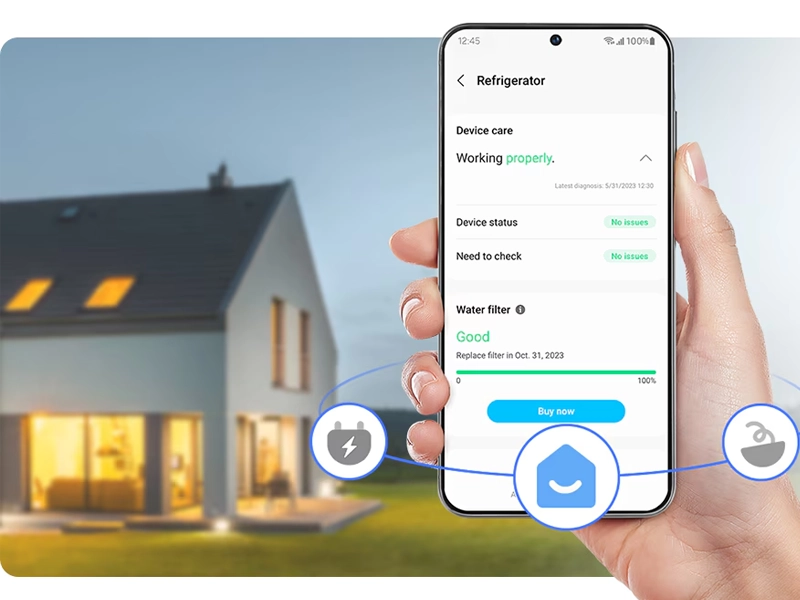 Samsung_RS70F64KDFEO_smart_things home care