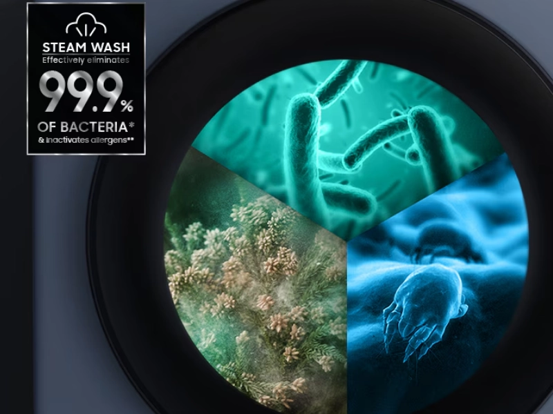 Samsung_WW90DG5G34AELE hygienická čistota