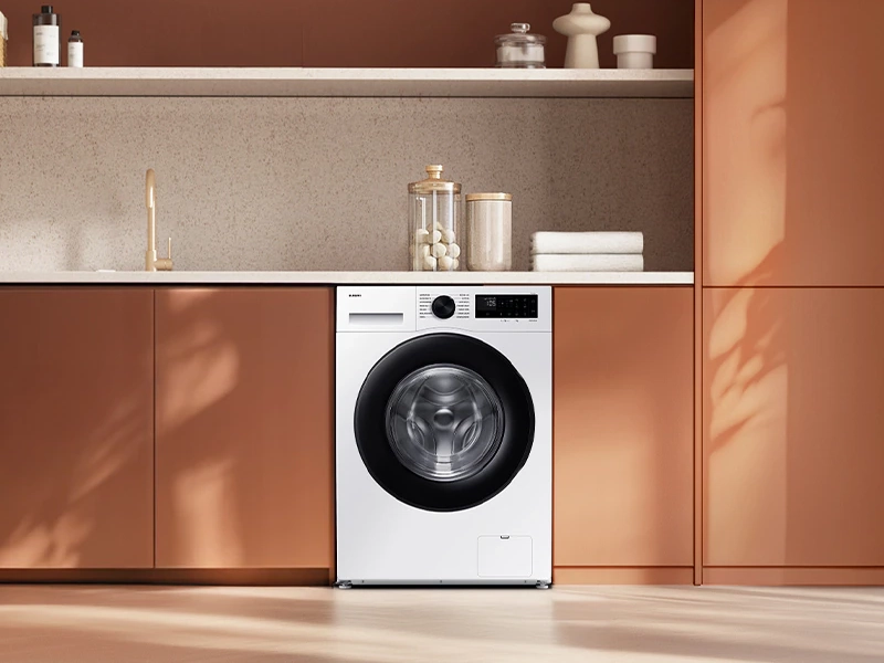 Samsung_WW90DG5G34AELE spredu plnená práčka