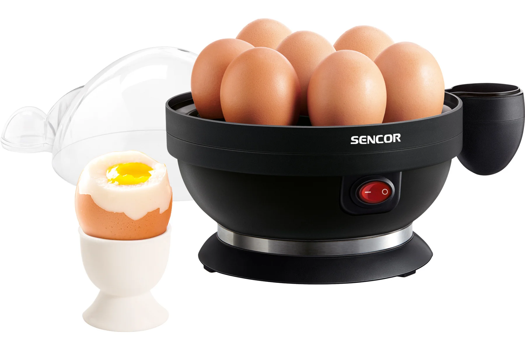 Varič vajec Sencor SEG 710BP jednoduchost efektivnost