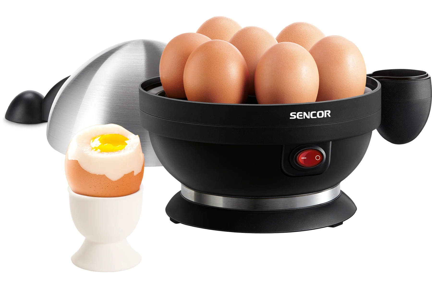 Varič vajec Sencor SEG 720BS jednoduchost efektivnost