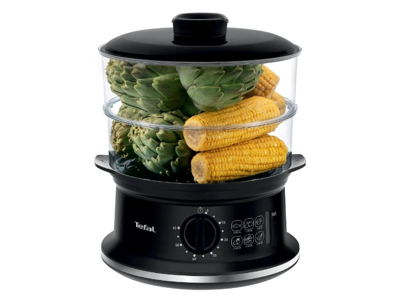 Parn&yacute; hrniec Tefal VC140131 Convenient s vybratou mriežkou