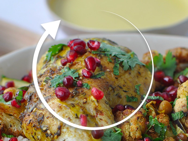 Špeciálna funkcia Reheat zaistí rýchly a rovnomerný ohrev hotových jedál v mikrovlnke Whirlpool WMD44MW bez rizika prevarenia alebo vysušenia.